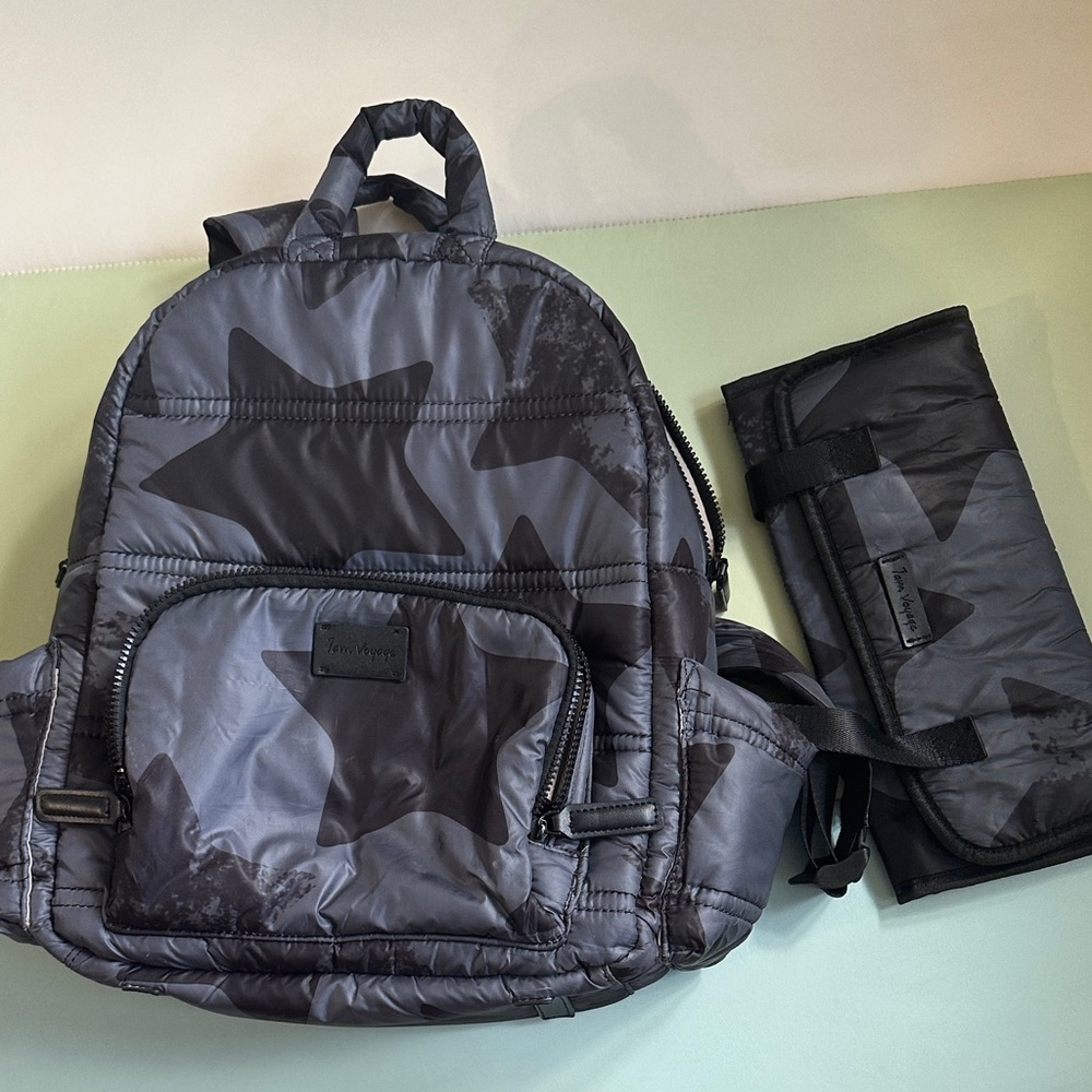7 AM Enfant Diaper Bag Backpacks with a diaper changing pad